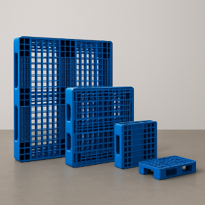 پالت پلاستیکی بر اساس سایز